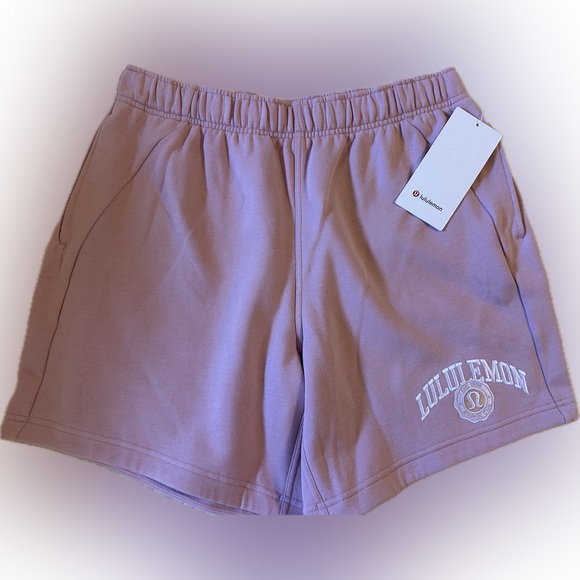 Lululemon Athletica Mauve Women's Athletic Shorts - Picture 1 of 8